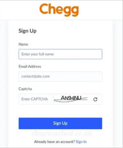 Sign Up For Chegg Expert