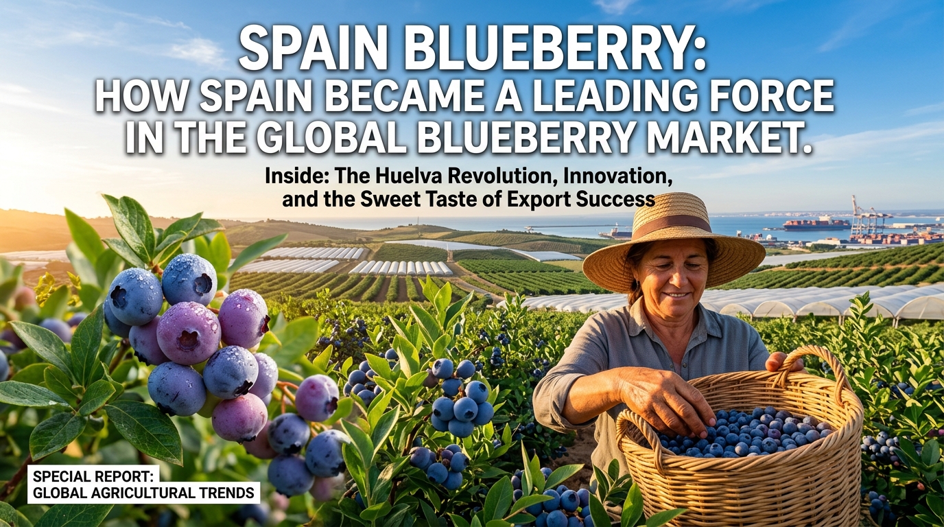 Spain Blueberry: How Spain Became a Leading Force in the Global Blueberry Market