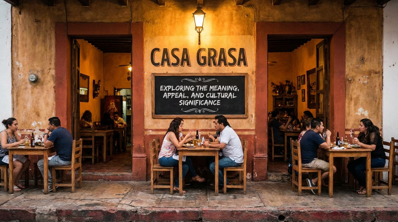 Casa Grasa: Exploring the Meaning, Appeal, and Cultural Significance