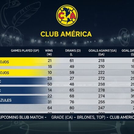 Club America Standings