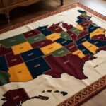 united states of america rug