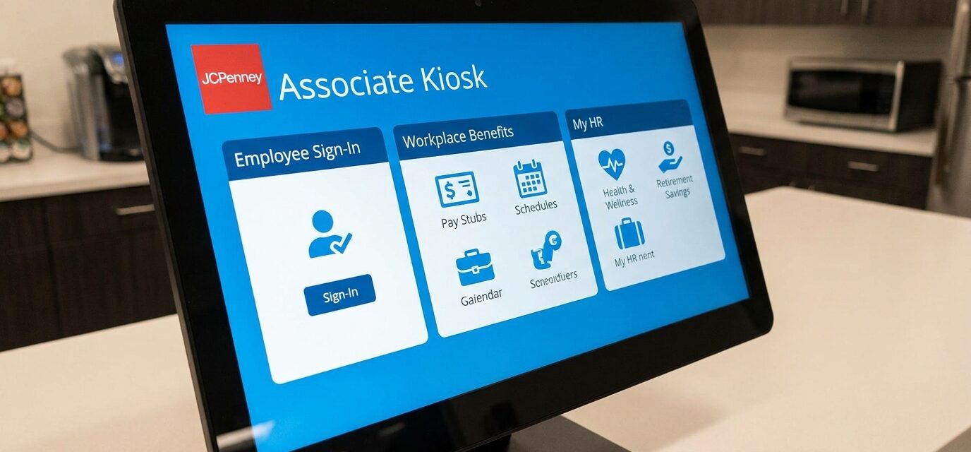 jcpenney associate kiosk