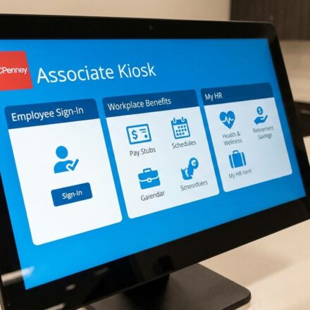 jcpenney associate kiosk