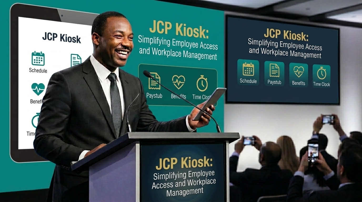 JCP Kiosk: Simplifying Employee Access and Workplace Management