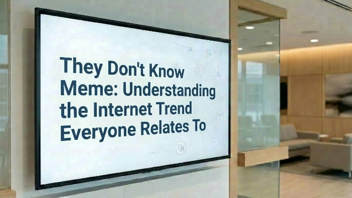 they don't know meme