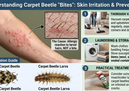 carpet beetle bites